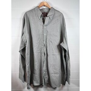 Oak Hill‎ Mens 3XLT Wrinkle Free Button Down Shirt Long Sleeve Casual Dress NWT